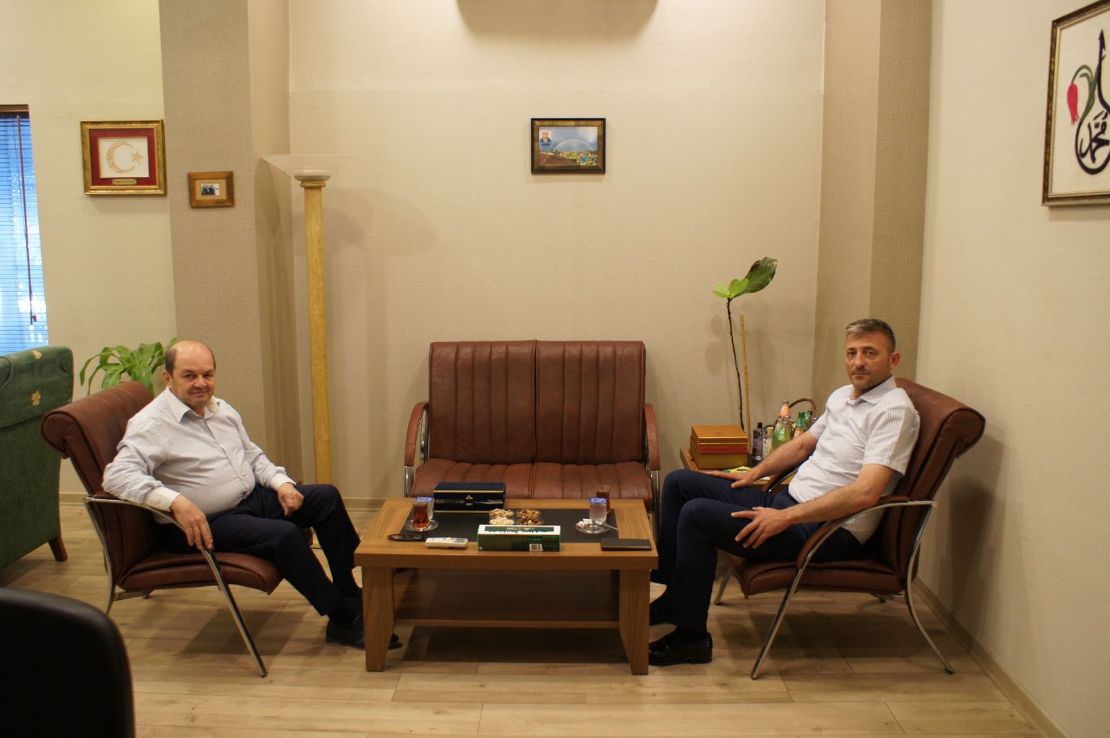 Başkan Tolga Yıldırım’dan Odak Gazetesi’ne Nezaket Ziyareti